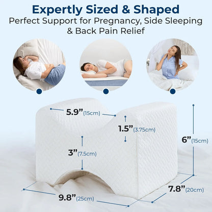 Knee Pillow for Side Sleepers