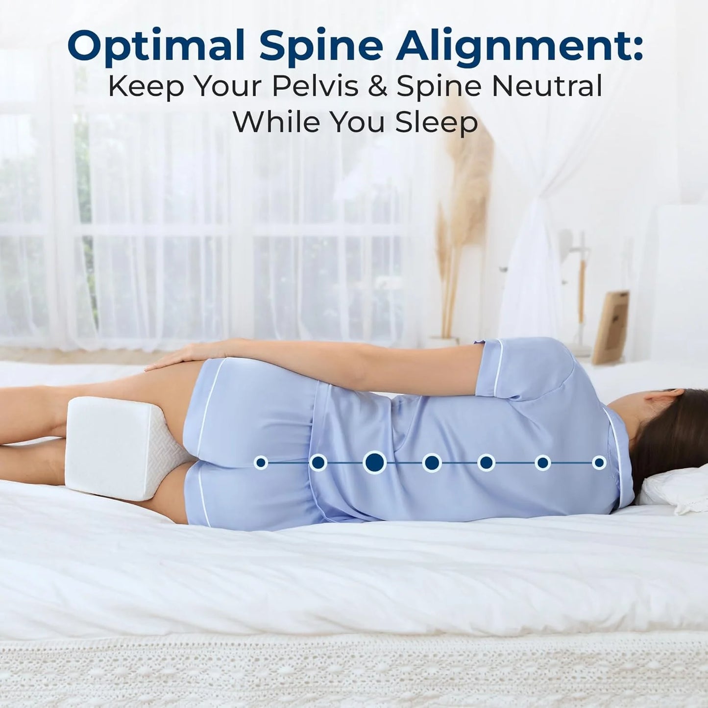 Knee Pillow for Side Sleepers